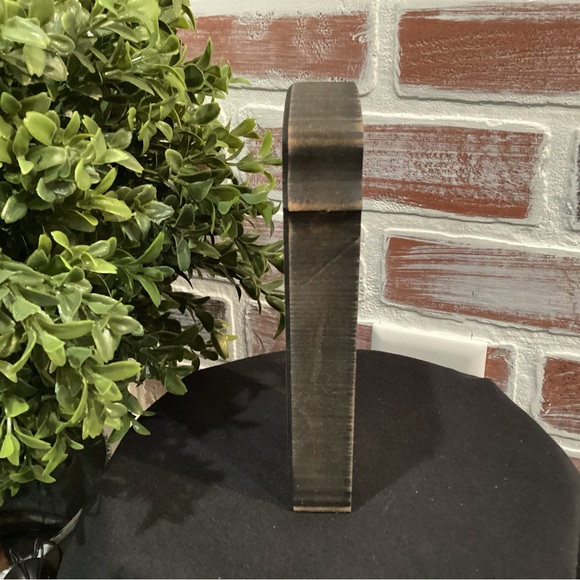 Handcrafted Desk Topper “Life begins After Coffee” sign - Nice Condition - Picture 3 of 7